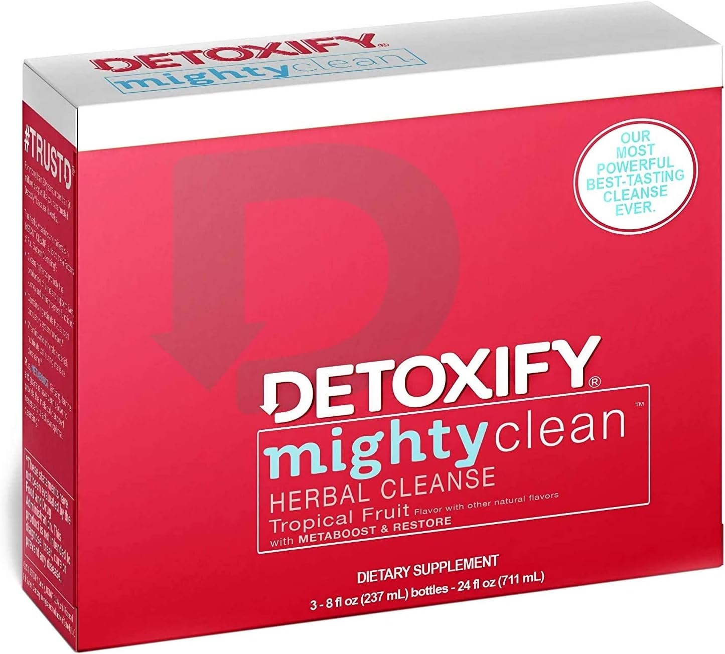 DETOXIFY MIGHTY CLEANSE 8oz 3 BOTTLES - Radical Vape Shop