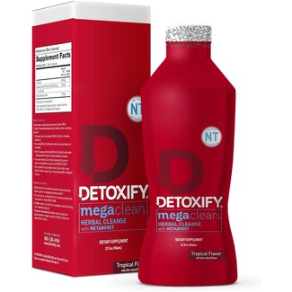 DETOXIFY DETOXIFY MEGA CLEAN NT INCL:CAPSULE  – TROPICAL 32oz