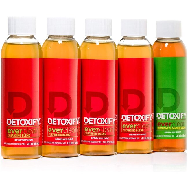 DETOXIFY DETOXIFY EVER CLEAN – 5 X BOTTLLES 5oz