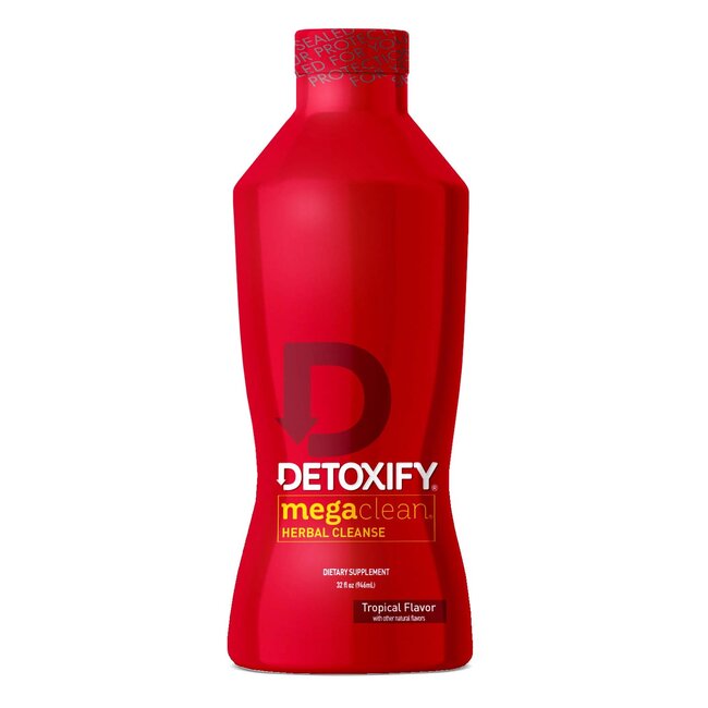 DETOXIFY DETOXIFY MEGA CLEAN  BLACK  – TROPICAL 32oz