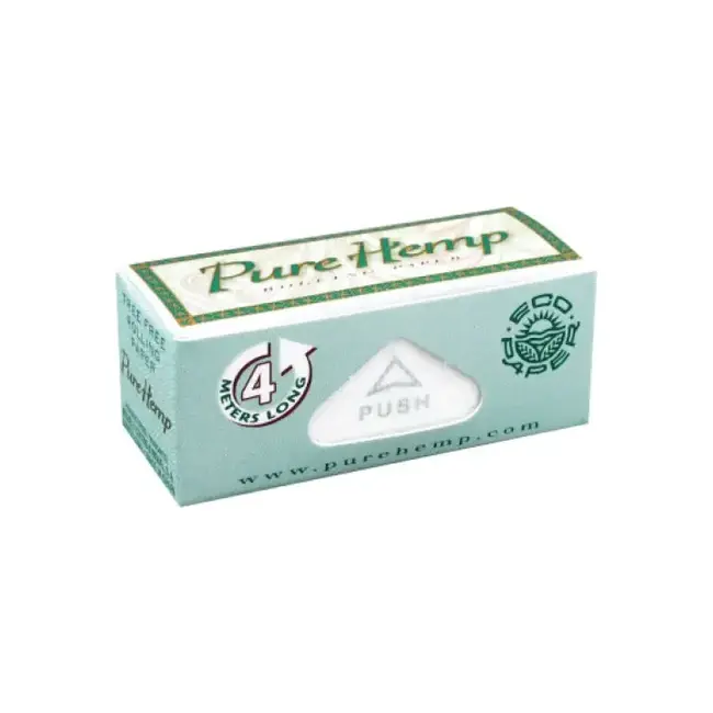 PURE HEMP PURE HEMP  UNBLEACHED ROLLS 4M