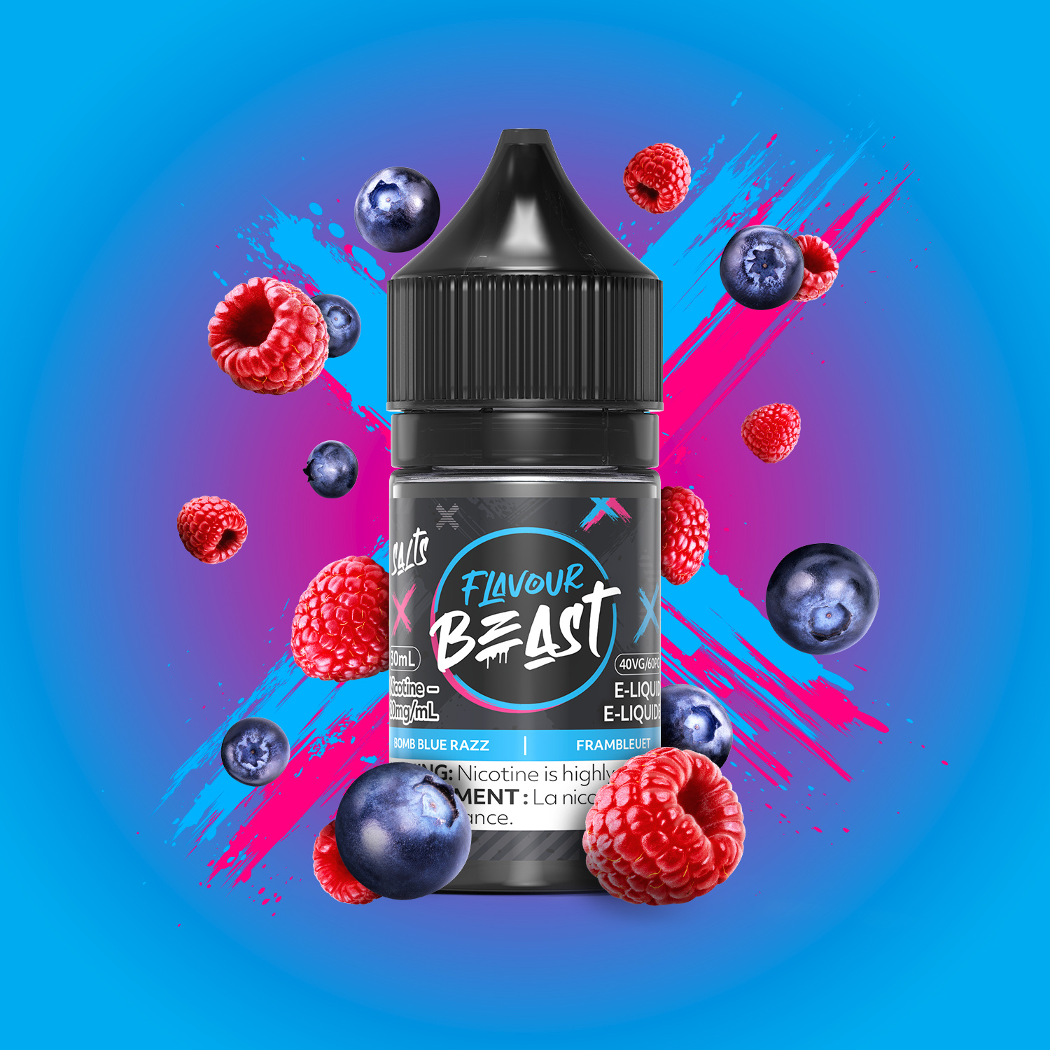 FLAVOUR BEAST SALT NIC JUICE 3