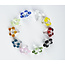 KAPOW KAPOW  GLASS SCREEN FLOWER  0.5 INCH(8 PIECE)-CU162B