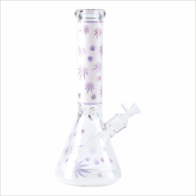14'' 7MM LEAF BEAKER BONG