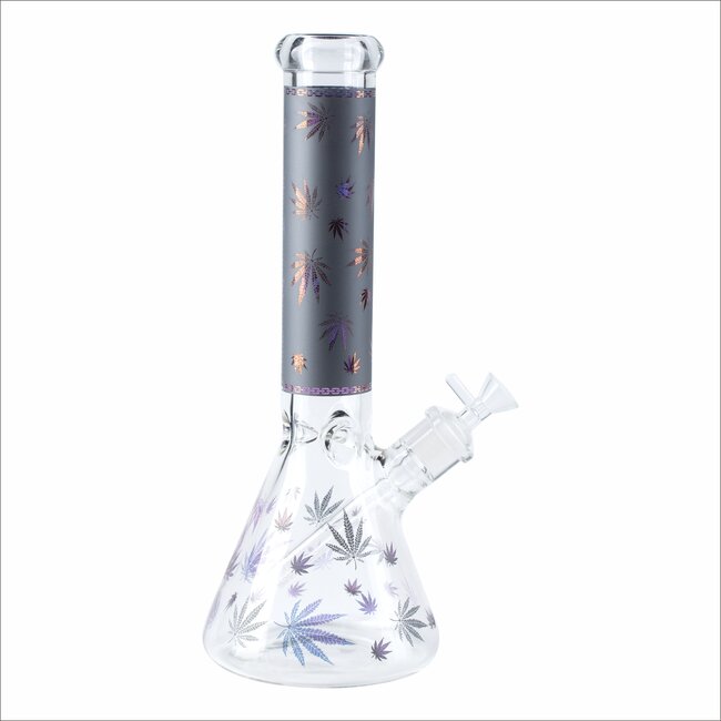 14'' 7MM LEAF BEAKER BONG