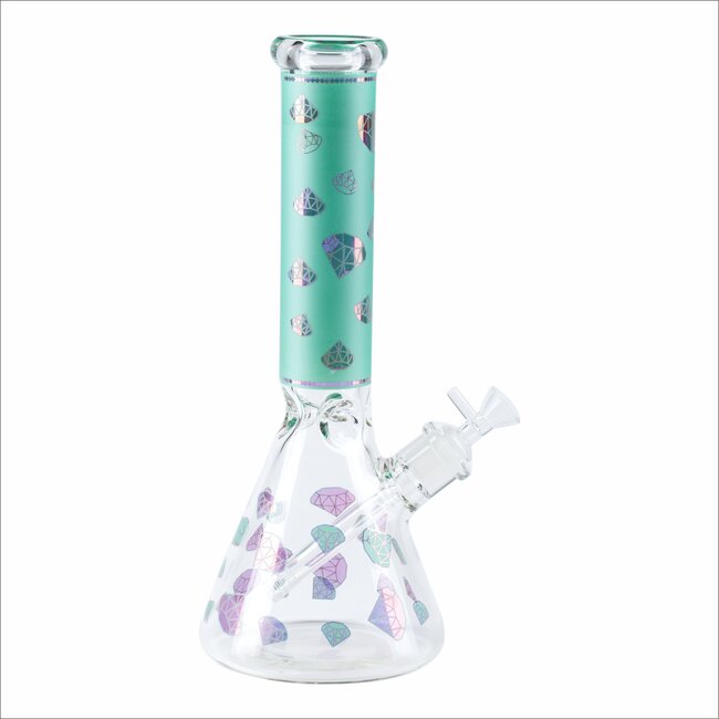 14''-7MM DIAMOND BEAKER BONG MG-13