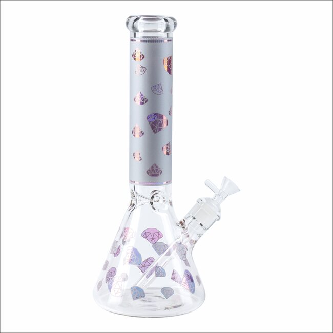 14''-7MM DIAMOND BEAKER BONG MG-13
