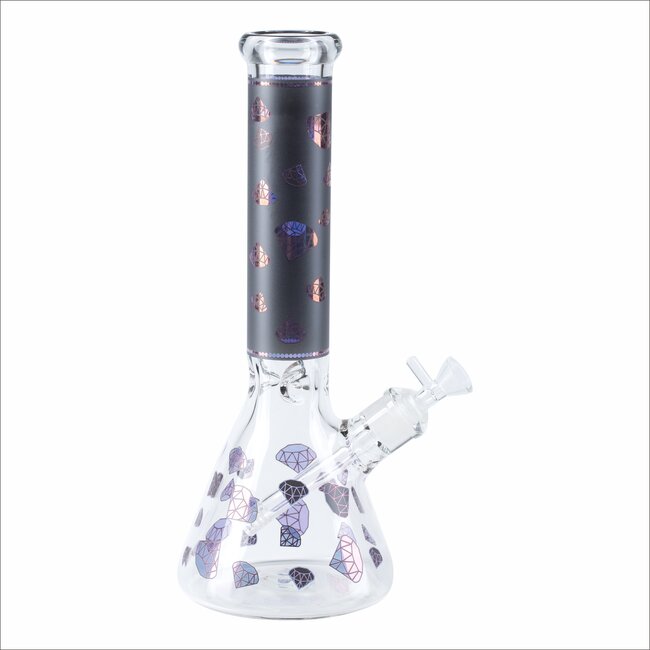 14''-7MM DIAMOND BEAKER BONG MG-13