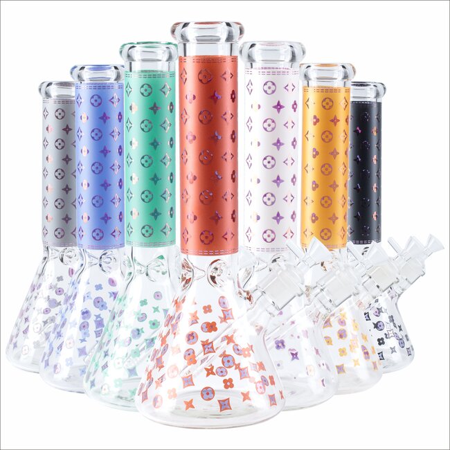 14'' 7MM LUXUARY BAKER WATER BONG MG-12