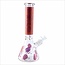 14'' SKULL PATTERNED 7MM GLASS BONG