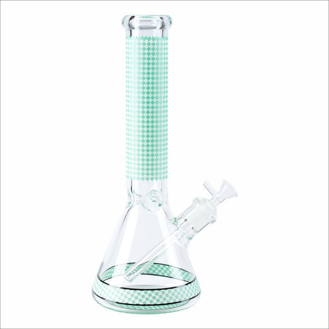 14'' DOTTED BEAKER  WATER BONG  MG-10