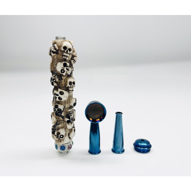BIG SKULL THEME NOVELTY METAL PIPE-YD082