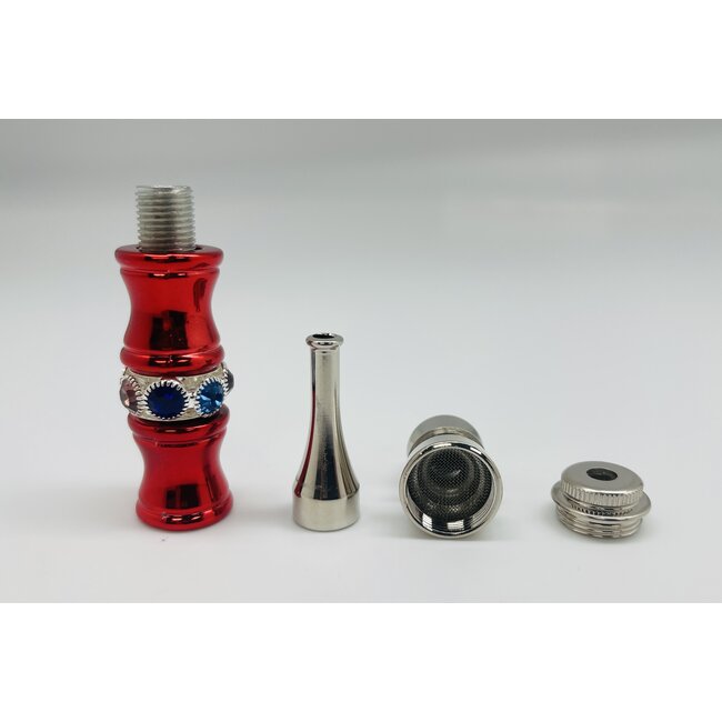 ENAMEL INLAID METAL PIPE-YD124