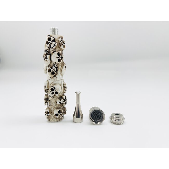 PORTABLE SKULL METAL PIPE-YD4110