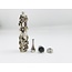 PORTABLE SKULL METAL PIPE-YD4110