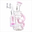 CRYSTAL GLASS 5.5'' RECLAIM RECYCLER W/COLORED C6309