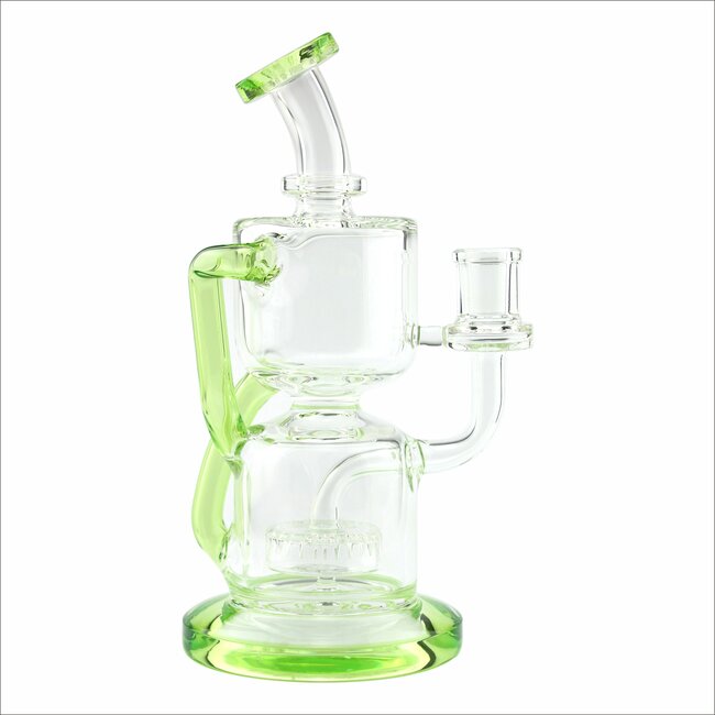 KAPOW 8.5'' DOUBLE ARM SHOWERHEAD PERC BARREL  RIG C9002
