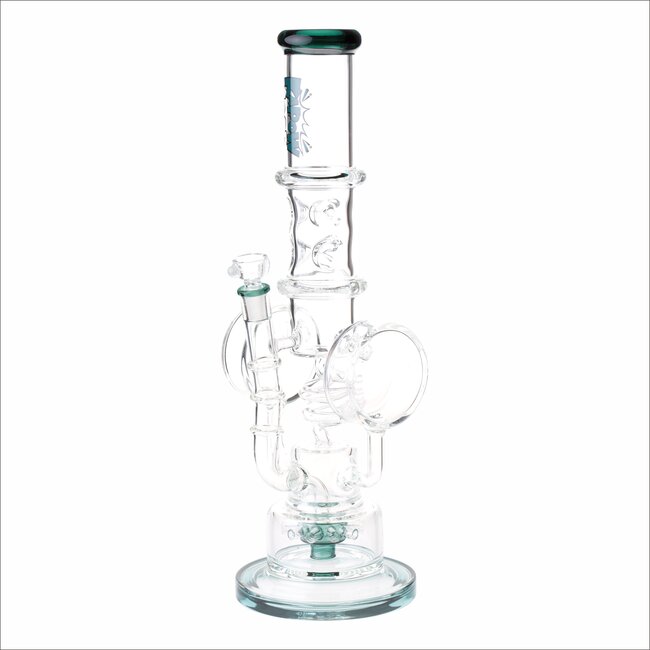 KAPOW 15'' DISC TOWER OF FILTRATION RECYCLER  BONG C1569