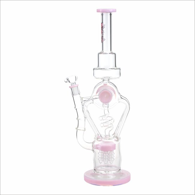 KAPOW 16'' DOUBLE CHAMBER WATER PIPE C1571