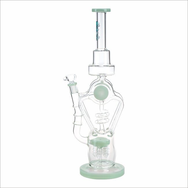 KAPOW 16'' DOUBLE CHAMBER WATER PIPE C1571