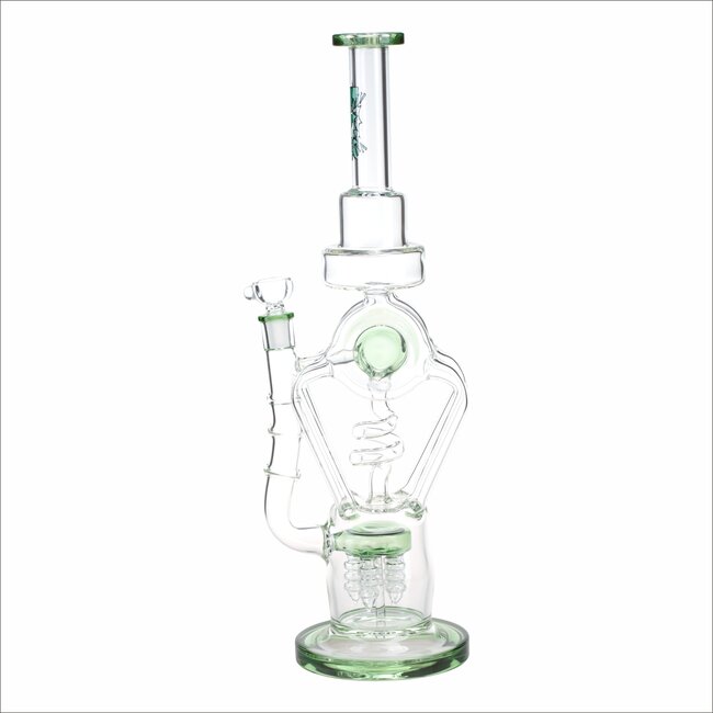 KAPOW 16'' DOUBLE CHAMBER WATER PIPE C1571