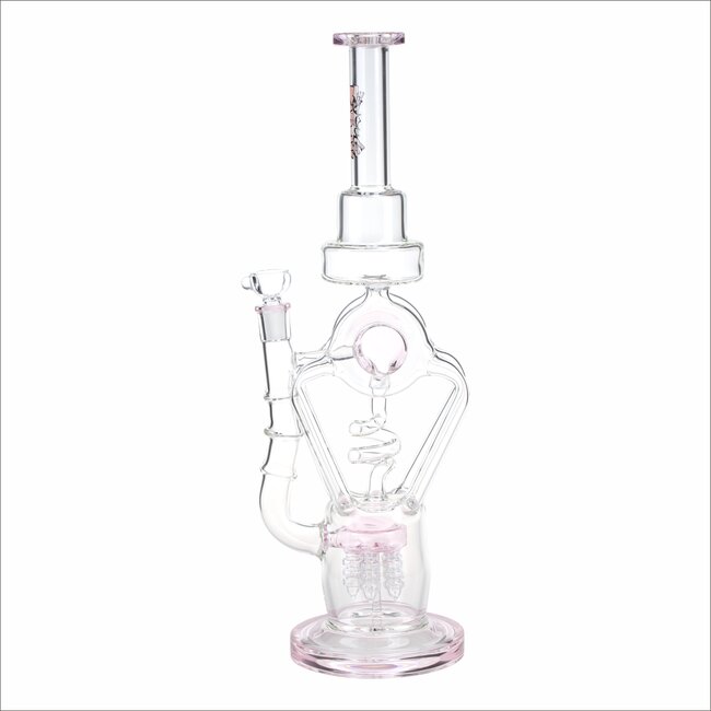 KAPOW 16'' DOUBLE CHAMBER WATER PIPE C1571