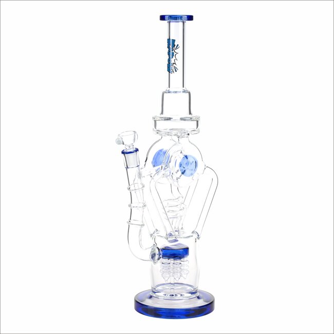 KAPOW 16'' DOUBLE CHAMBER WATER PIPE C1571