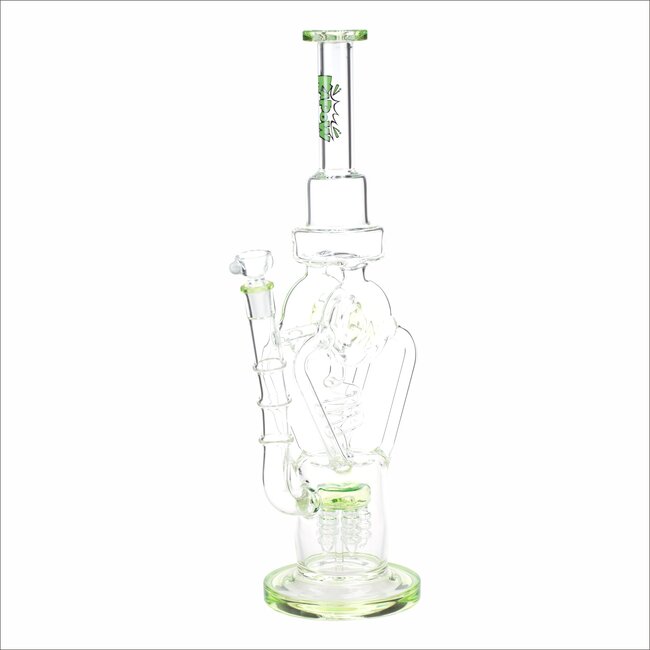 KAPOW 16'' DOUBLE CHAMBER WATER PIPE C1571