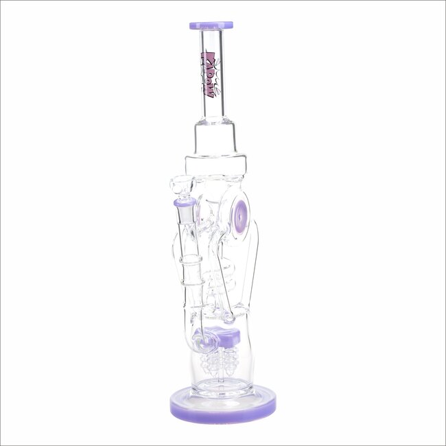 KAPOW 16'' DOUBLE CHAMBER WATER PIPE C1571