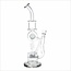 KAPOW 15'' RECYCLE BENT NACK GLASS PIPE C1570