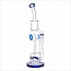 KAPOW 15'' RECYCLE BENT NACK GLASS PIPE C1570