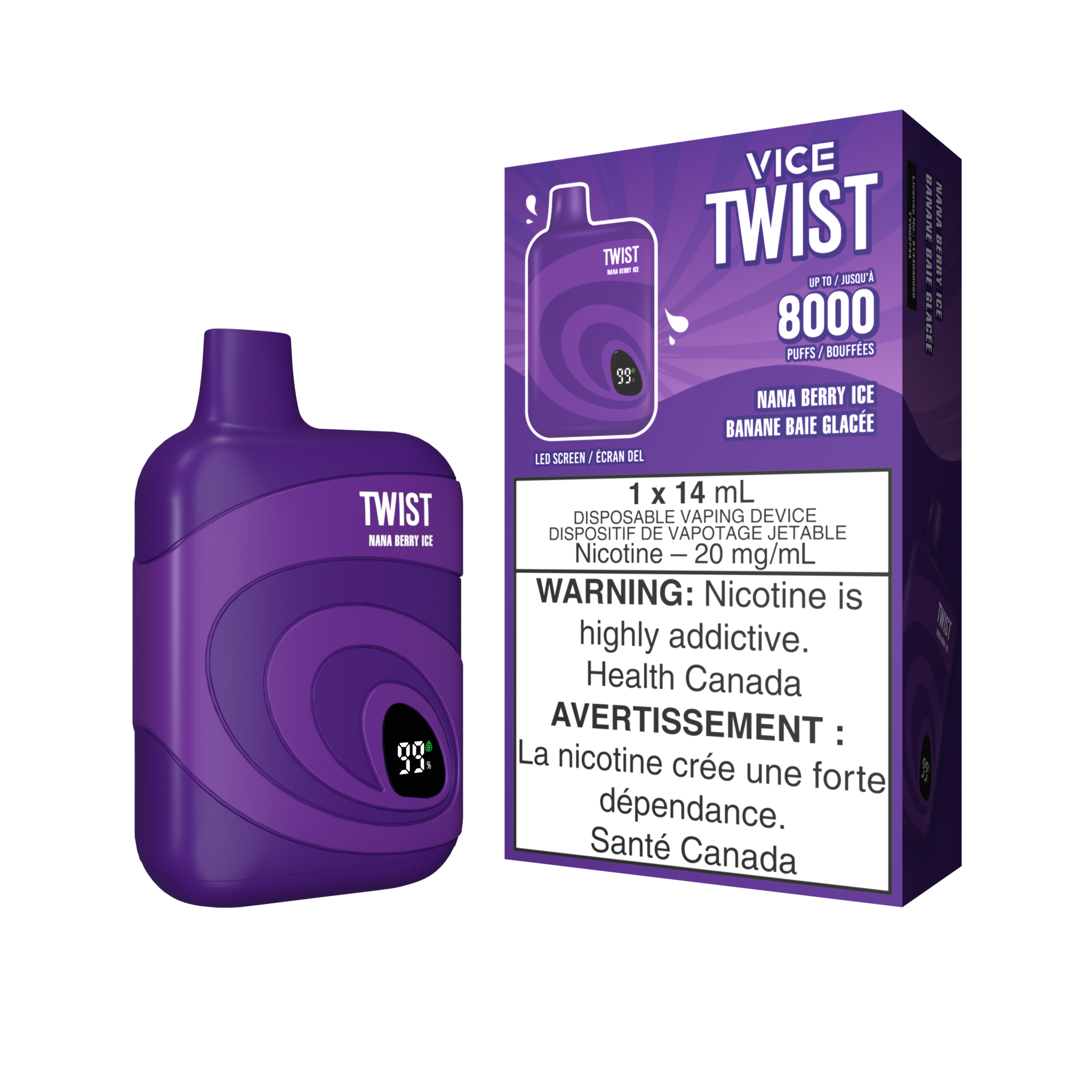 Vice Twist 8000 Puffs