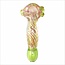 4'' SPIRAL GOLD FUMED HAND PIPE 75G-CS131