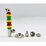 METAL PIPE-NICKET STAND UP HOOKEH STYLE-YD160