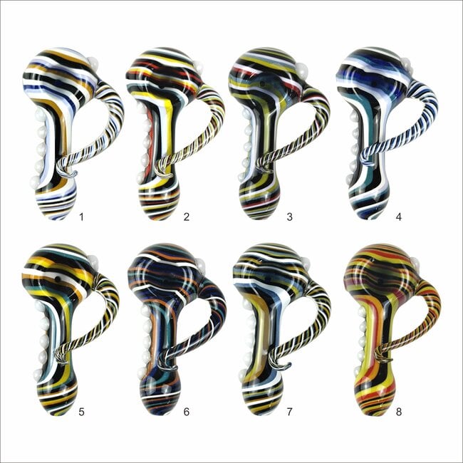 4'' HORN FULL COLOUR  WIGWAG- 60G CS116