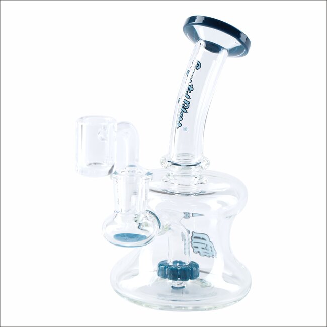CRYSTAL GLASS 5.7'' MINI HOURGLASS RIG  C6096