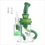 CRYSTAL GLASS CRYSTAL GLASS 6.5"-5ML RECLAIM DOUBLE ARM INLINE RECYCLER C6298