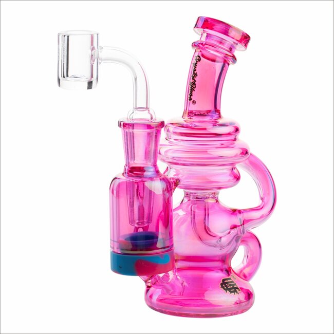 CRYSTAL GLASS 5.7"-5ML RECLAIM RECYCLER C6297