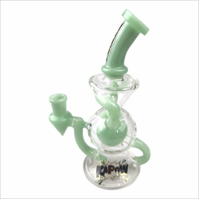 KAPOW 7.5'' SPHERICAL RECYCLER DAB RIG C6293