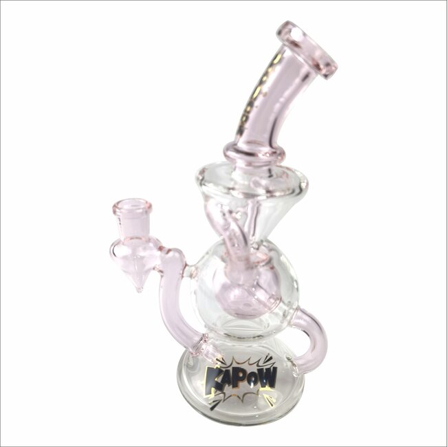 KAPOW 7.5'' SPHERICAL RECYCLER DAB RIG C6293