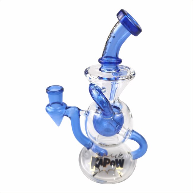 KAPOW 7.5'' SPHERICAL RECYCLER DAB RIG C6293