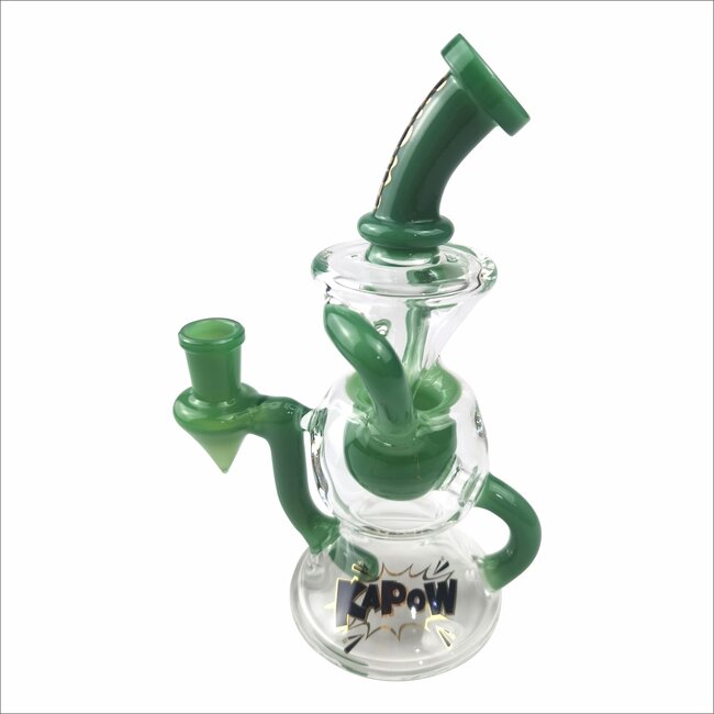 KAPOW 7.5'' SPHERICAL RECYCLER DAB RIG C6293