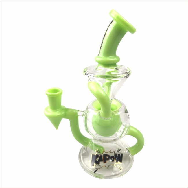 KAPOW 7.5'' SPHERICAL RECYCLER DAB RIG C6293
