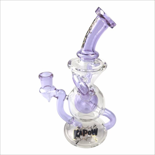 KAPOW 7.5'' SPHERICAL RECYCLER DAB RIG C6293