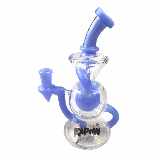 KAPOW 7.5'' SPHERICAL RECYCLER DAB RIG C6293