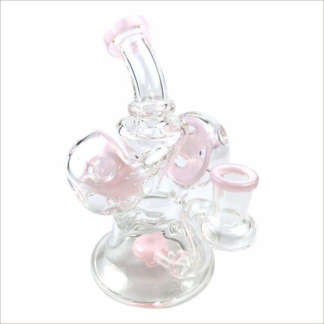 KAPOW 6.5” WIG WAG SWISS PERK RECYCLER C6332-B