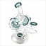 KAPOW 6.5” WIG WAG SWISS PERK RECYCLER C6332-B