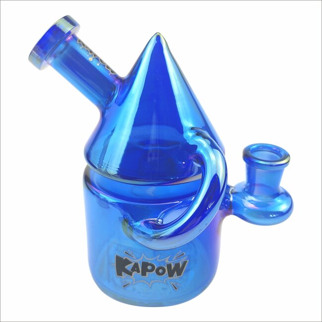 KAPOW 5.3 IRIDESCENT INLINE CONE RECYCLER C6327-B