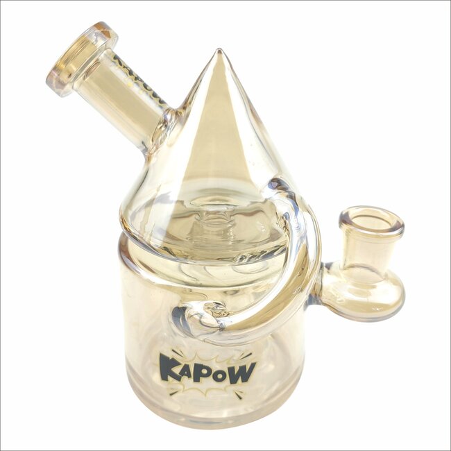 KAPOW 5.3 IRIDESCENT INLINE CONE RECYCLER C6327-B