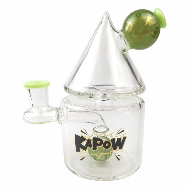 KAPOW 5.3'' HINT OF COLOR WIGWAG INCONE CONE RECYCLER C6328